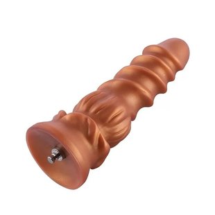 Силіконовий дилдо Hismith Spiral Grain Silicone Dildo Monster Series SO9961 фото